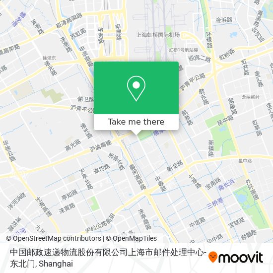 中国邮政速递物流股份有限公司上海市邮件处理中心-东北门 map