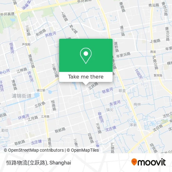 恒路物流(立跃路) map