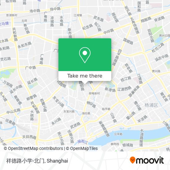 祥德路小学-北门 map