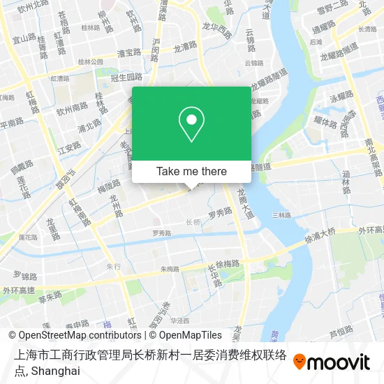 上海市工商行政管理局长桥新村一居委消费维权联络点 map