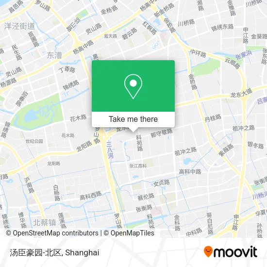 汤臣豪园-北区 map