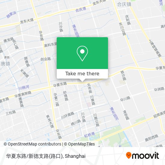 华夏东路/新德支路(路口) map
