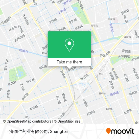 上海同仁药业有限公司 map