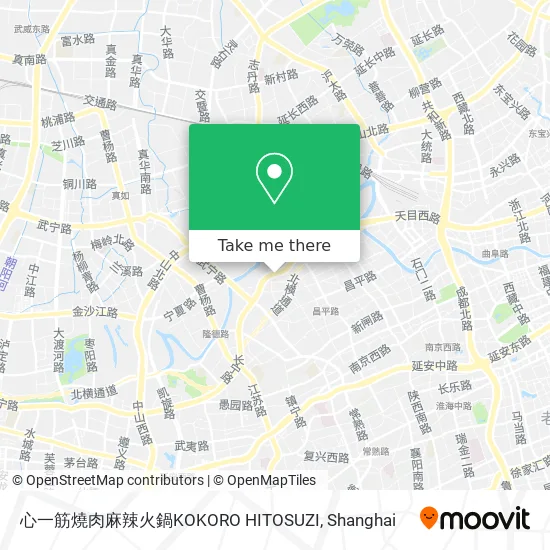 心一筋燒肉麻辣火鍋KOKORO  HITOSUZI map