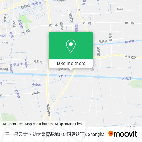 三一果园犬业 幼犬繁育基地(FCI国际认证) map