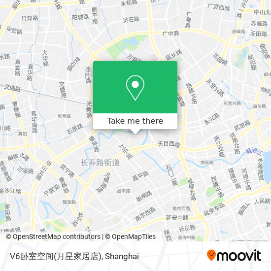 V6卧室空间(月星家居店) map