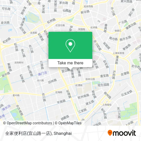 全家便利店(宜山路一店) map