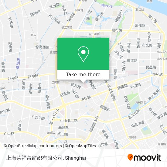 上海莱祥富纺织有限公司 map