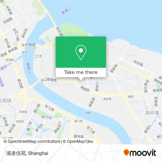 浦凌佳苑 map