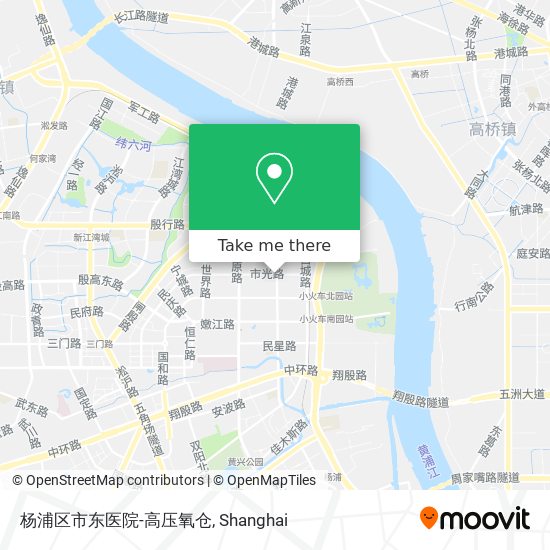 杨浦区市东医院-高压氧仓 map