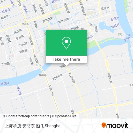 上海桥厦-安防东北门 map