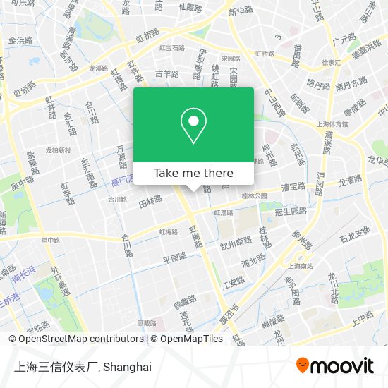 上海三信仪表厂 map