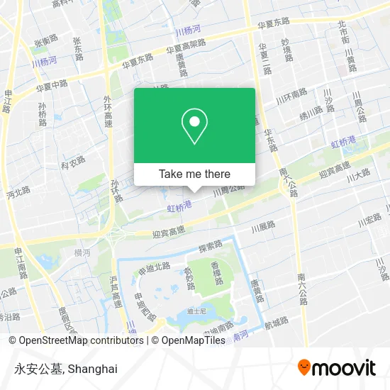 永安公墓 map