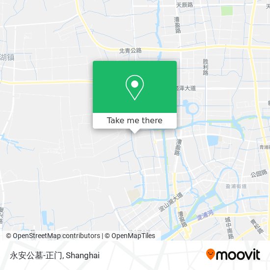 永安公墓-正门 map