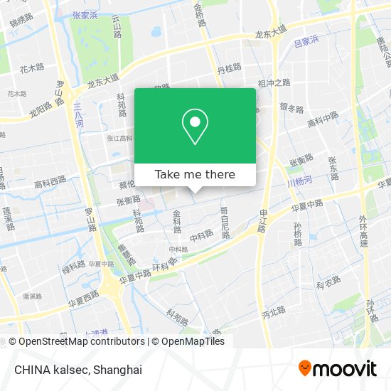 CHINA kalsec map