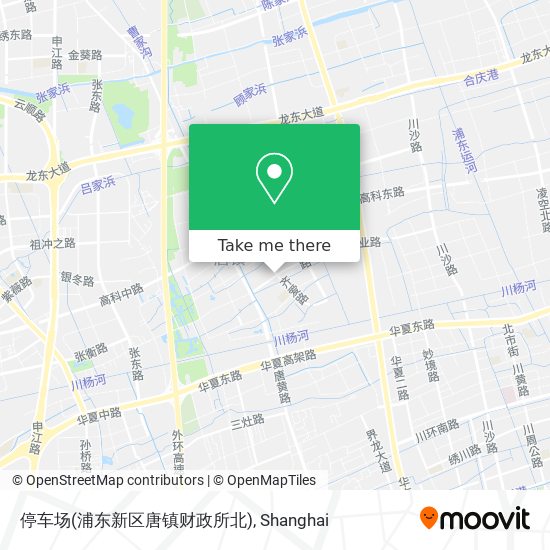 停车场(浦东新区唐镇财政所北) map