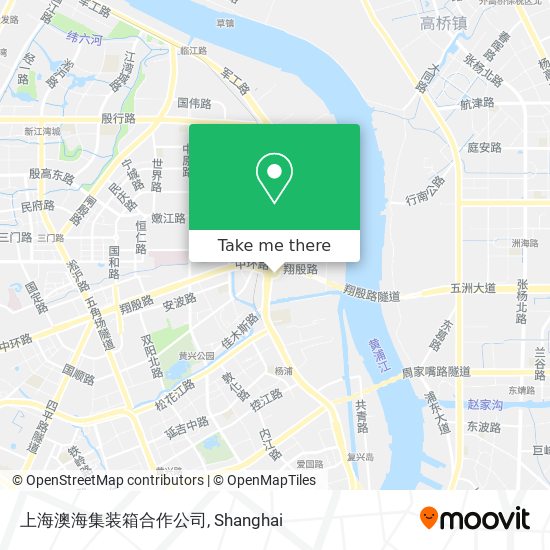 上海澳海集装箱合作公司 map