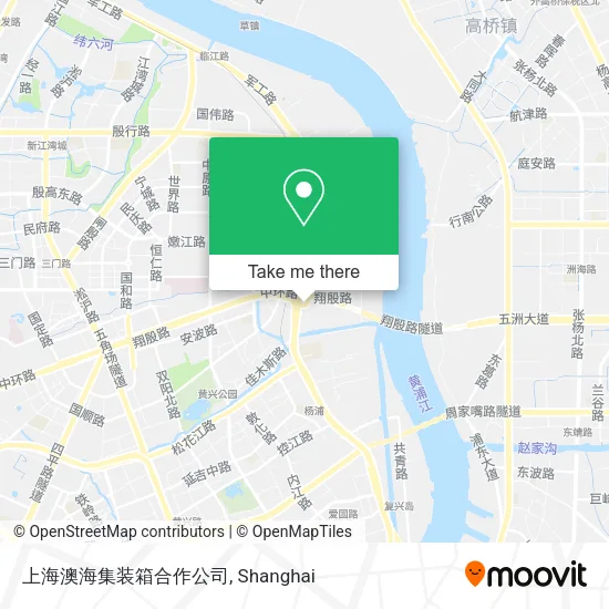 上海澳海集装箱合作公司 map