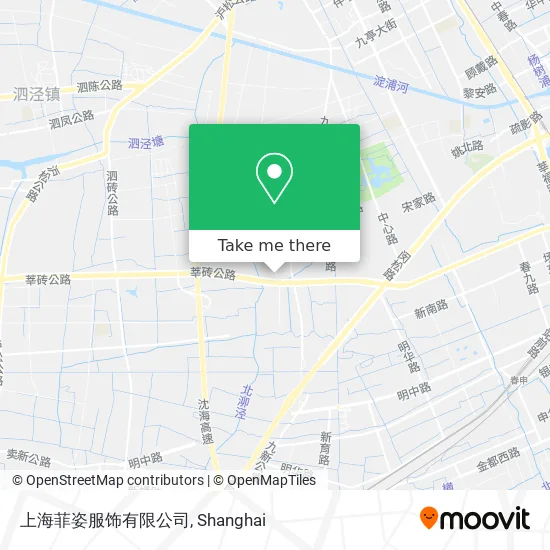 上海菲姿服饰有限公司 map
