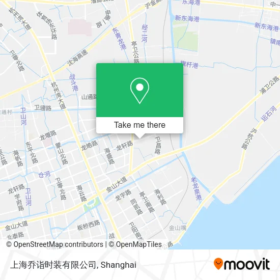 上海乔诣时装有限公司 map