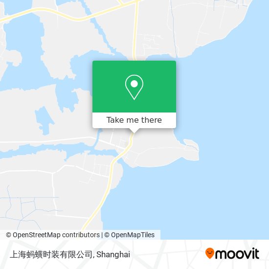 上海蚂蟥时装有限公司 map