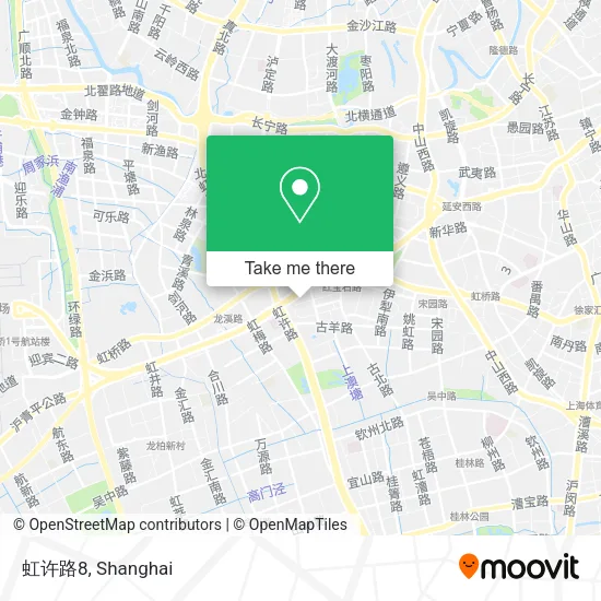 虹许路8 map