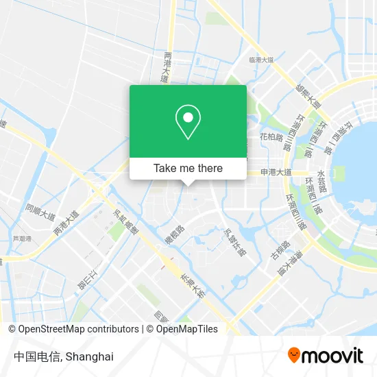 中国电信 map