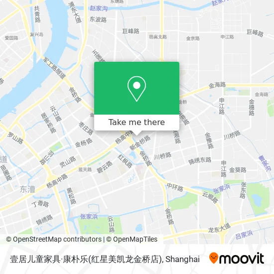 壹居儿童家具·康朴乐(红星美凯龙金桥店) map