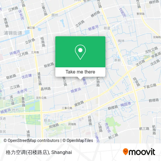 格力空调(召楼路店) map