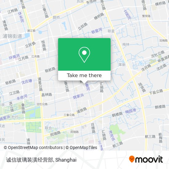 诚信玻璃装潢经营部 map