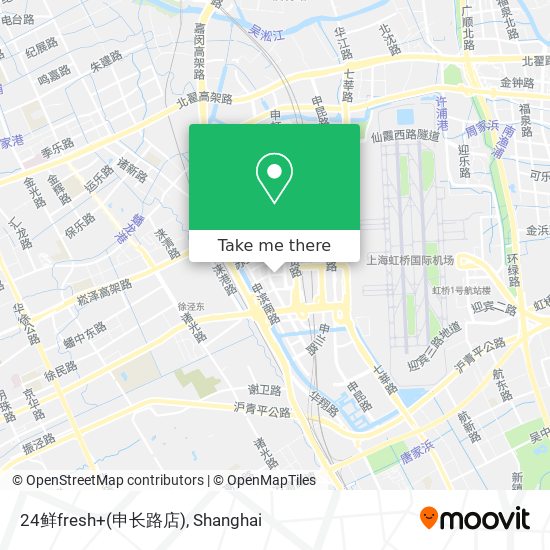 24鲜fresh+(申长路店) map