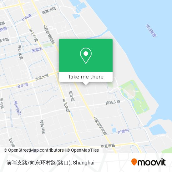 前哨支路/向东环村路(路口) map