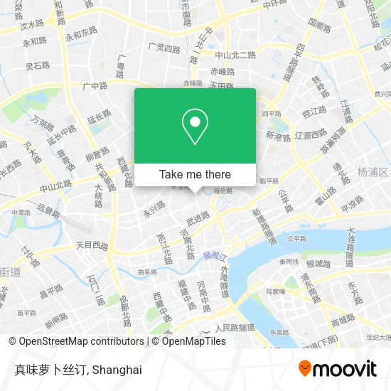 真味萝卜丝订 map
