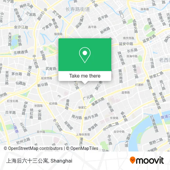 上海后六十三公寓 map