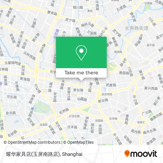 耀华家具店(玉屏南路店) map
