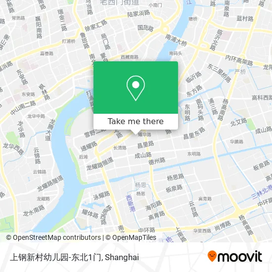 上钢新村幼儿园-东北1门 map