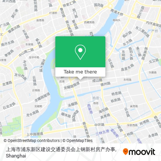 上海市浦东新区建设交通委员会上钢新村房产办事 map