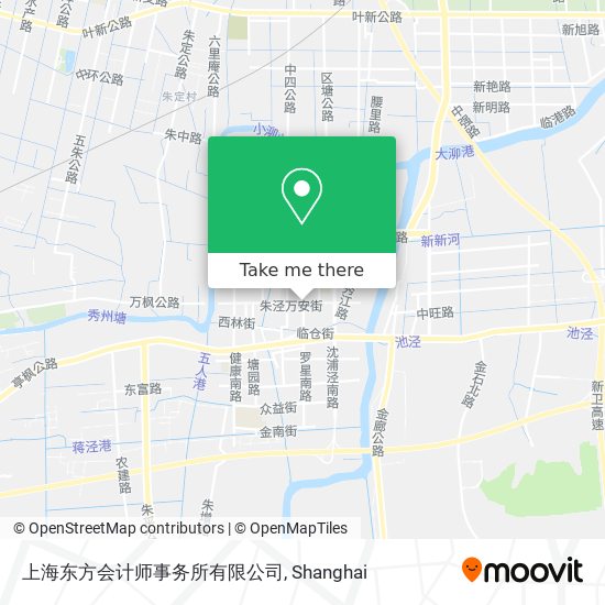 上海东方会计师事务所有限公司 map