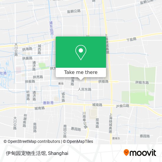 伊甸园宠物生活馆 map