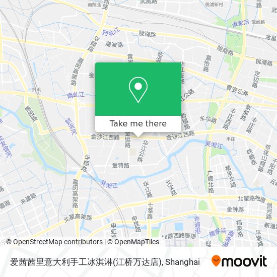 爱茜茜里意大利手工冰淇淋(江桥万达店) map