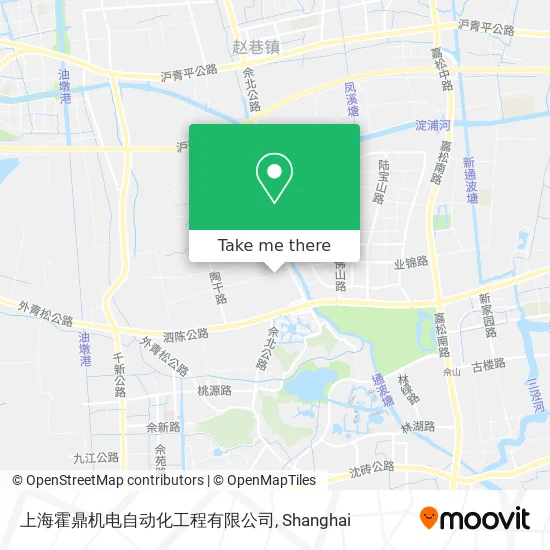 上海霍鼎机电自动化工程有限公司 map