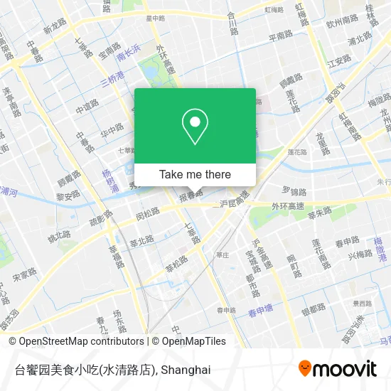 台饗园美食小吃(水清路店) map