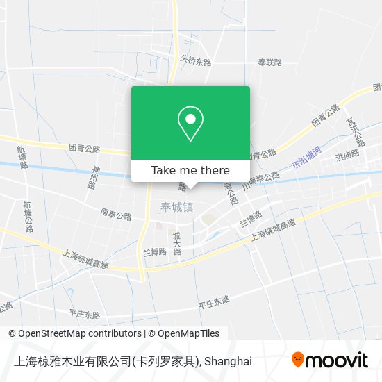 上海椋雅木业有限公司(卡列罗家具) map