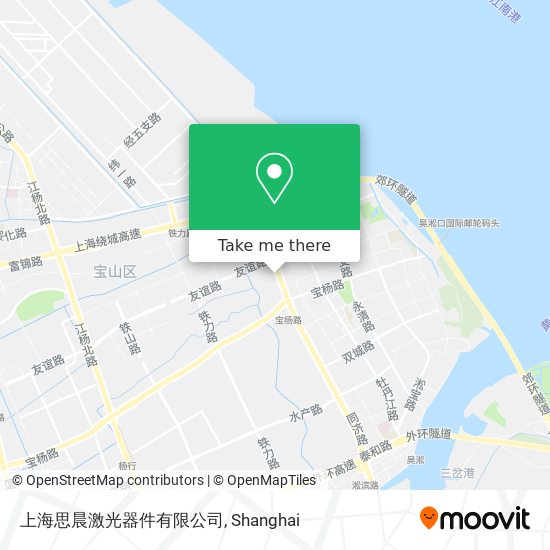 上海思晨激光器件有限公司 map