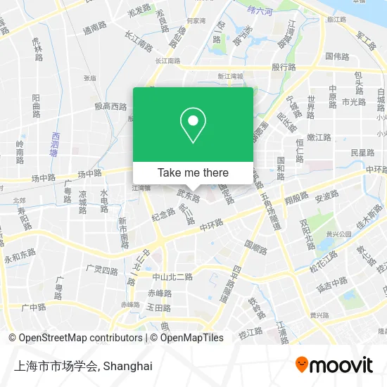 上海市市场学会 map