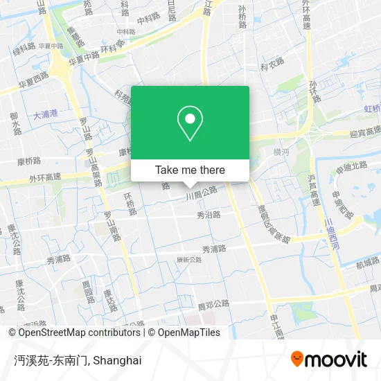 沔溪苑-东南门 map