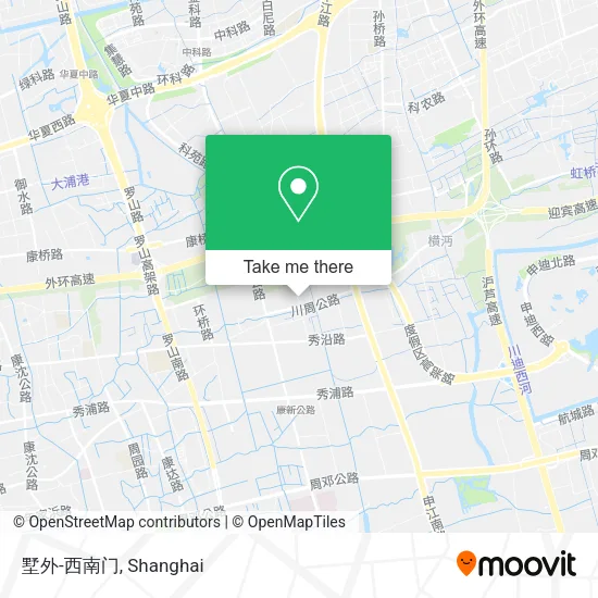 墅外-西南门 map