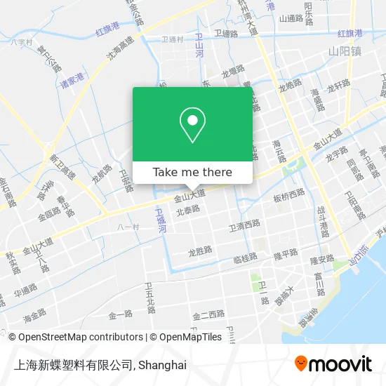 上海新蝶塑料有限公司 map