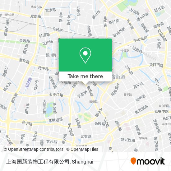 上海国新装饰工程有限公司 map