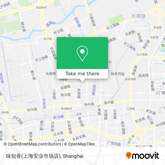 味知香(上海安业市场店) map